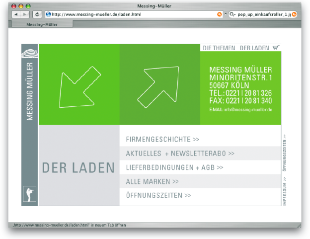 www.messing-müller.de (Design: complexx.com.).