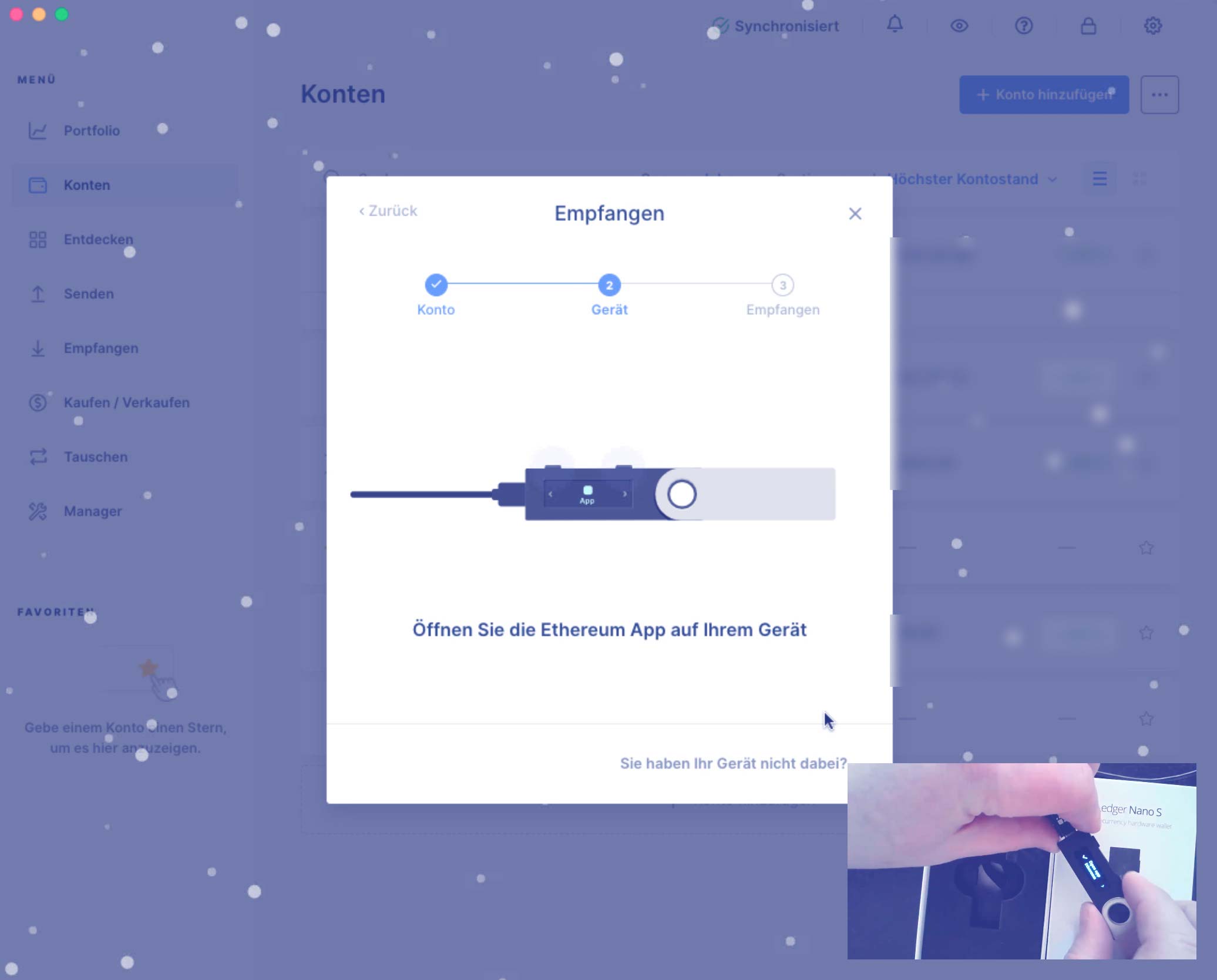 Wie Du Ether auf den Ledger Nano überweist – Finanzielle Freiheit -
