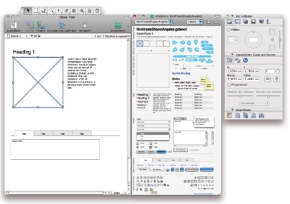 Funktionslayout – Wireframe – Basis für Software- und Website-Entwicklung