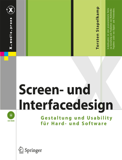 Buch – „Screen- und Interfacedesign“