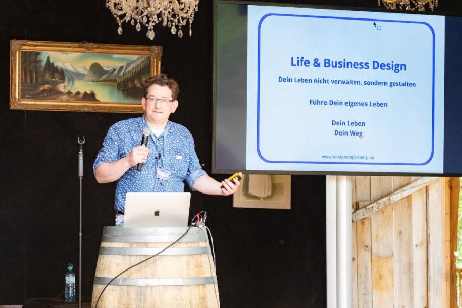 Torsten Stapelkamp auf dem Remarkable Ideas Summit des Citizen Circle