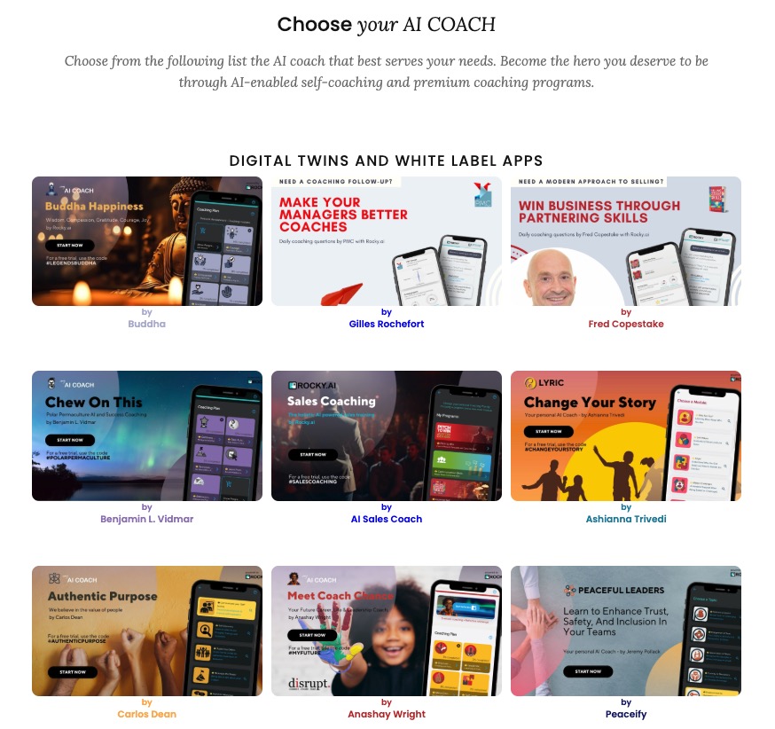 Screenshot von Website mydaily-coach